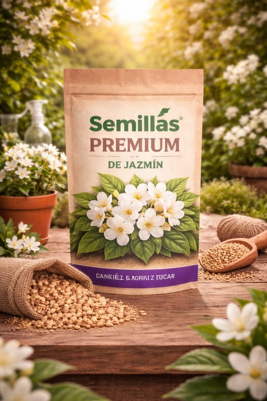 TU PROPIO JARDIN EN CASA - Semillas de Flores de Jazmín + ENVIO GRATIS 🚚