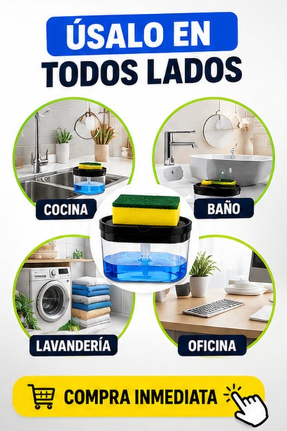 ¡¡¡ GRAN OFERTA UNICA 2x1 !!! 💦Dispensador de Jabón + ENVIO GRATIS 🚚