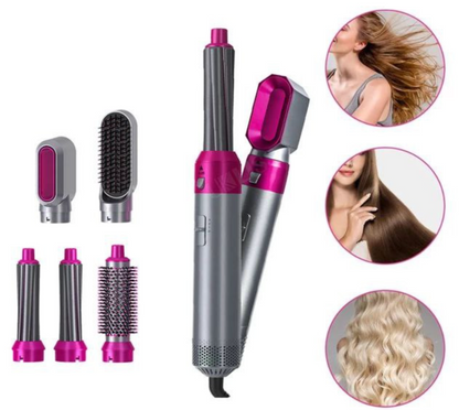 PEINADOS EN MINUTOS - Cepillo Secador 5 en 1 + ENVIO GRATIS 🎁