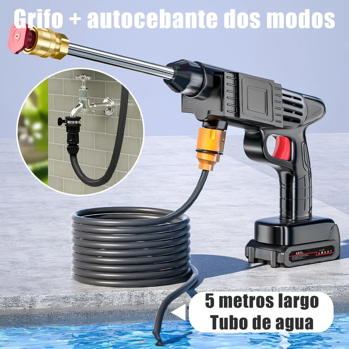 LIMPIEZA PROFESIONAL- Hidrolavadora Inalámbrica - ENVIO GRATIS 🚚