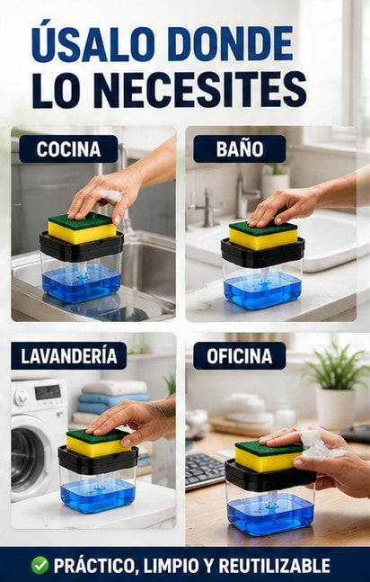 ¡¡¡ GRAN OFERTA UNICA 2x1 !!! 💦Dispensador de Jabón + ENVIO GRATIS 🚚