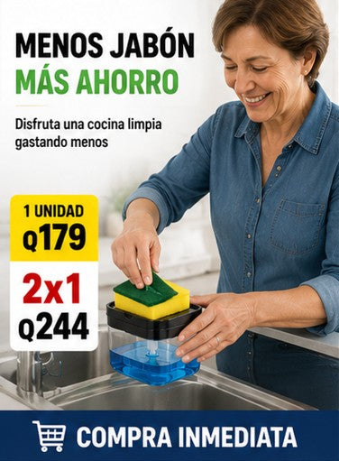 ¡¡¡ GRAN OFERTA UNICA 2x1 !!! 💦Dispensador de Jabón + ENVIO GRATIS 🚚