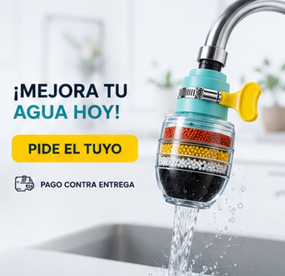 Mejora la Calidad del Agua - Filtro para Grifos + ENVÍO GRATIS 🚚