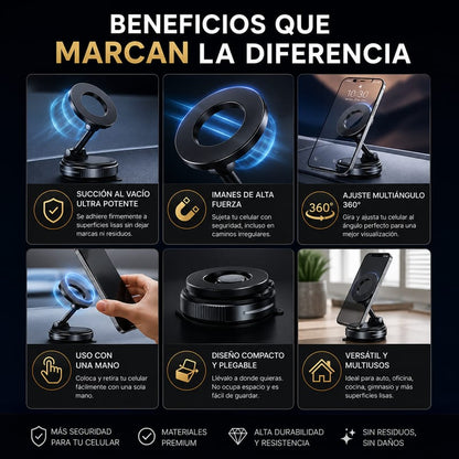OFERTA LIMITADA - Soporte Magnetico para telefono + ENVIO GRATIS 🚚