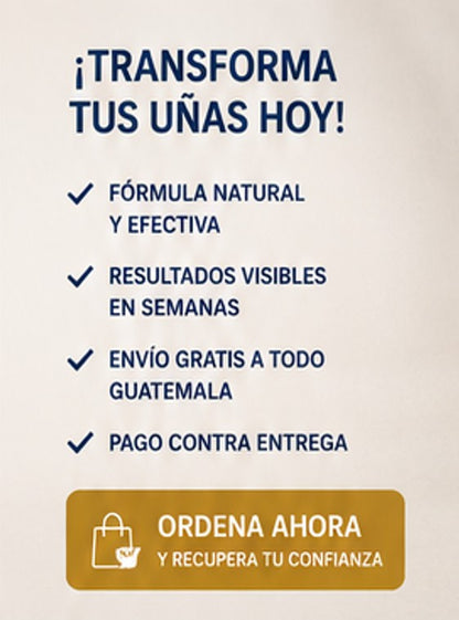 RECUPERA TUS UÑAS - Nails Fungus- Quita Hongos para Uñas + ENVIO GRATIS 🚚
