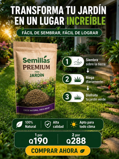 2x1 Semillas para tu Jardín - Transfórmalo desde hoy +Envío Gratis 🚚