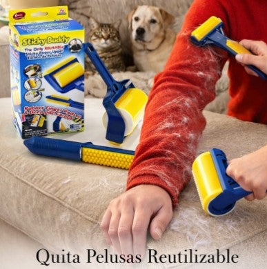LIBERATE DE ESAS PELUSAS - Rollo Quita Pelusa Reutilizable + ENVIO GRATIS 🎁