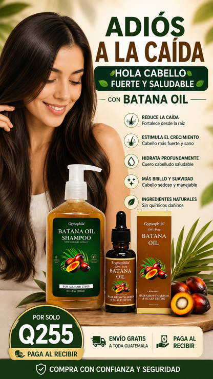 !OFERTA ESPECIAL! Combo Shampoo + Aceite de Batana + ENVIO GRATIS 🚚