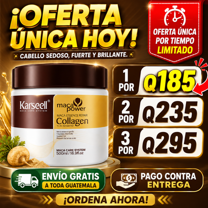 PROMOCIÓN ESPECIAL - Mascarilla Capilar Karseell®  + ENVIO GRATIS 🚚