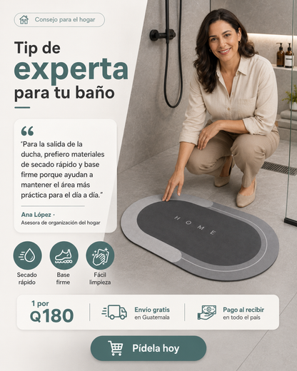 SEGURIDAD PARA TUS PIES - Alfombra para baño - ENVIO GRATIS 🎁