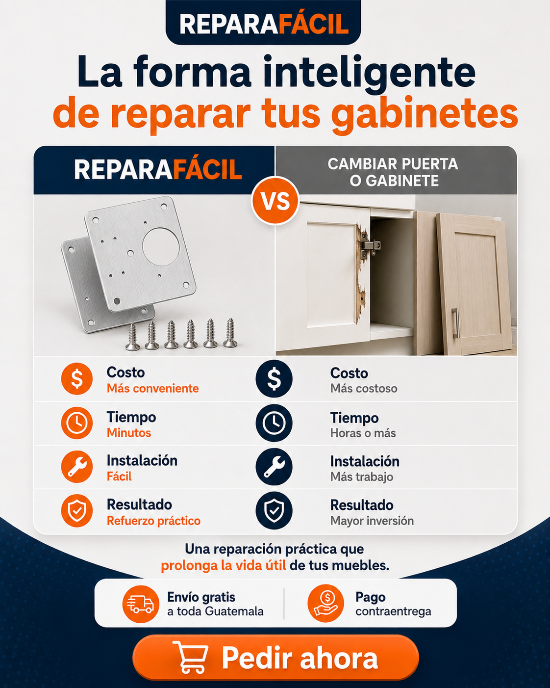 ULTIMAS UNIDADES - ReparaFácil® - Reparación de Bisagras - PAGA 2 Y LLEVA 4 - ENVÍO GRATIS🎁