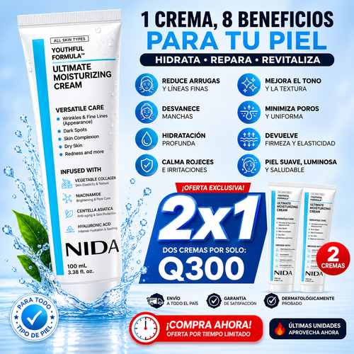 ¡¡¡ OFERTA EXCLUSIVA 2x1 !!! - Crema NIDA - ENVIO GRATIS 🚚