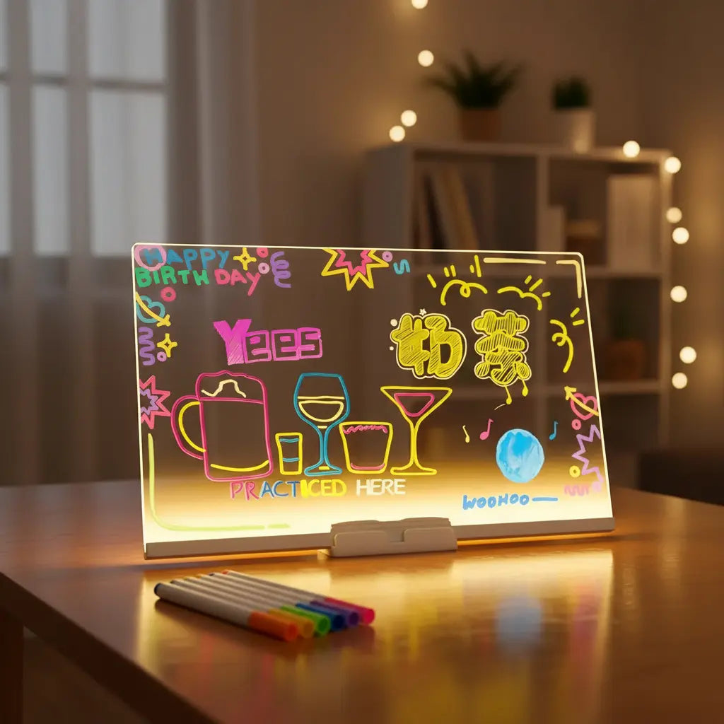 OFERTA ESPECIAL - Pizarra LED para dibujar y escribir + ENVÍO GRATIS 🚚