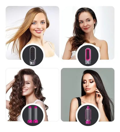 PEINADOS EN MINUTOS - Cepillo Secador 5 en 1 + ENVIO GRATIS 🎁