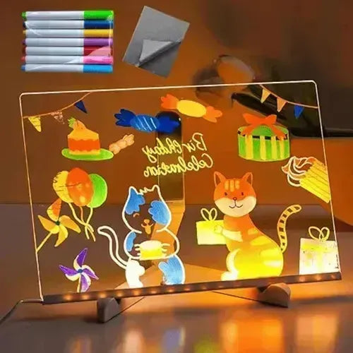 OFERTA ESPECIAL - Pizarra LED para dibujar y escribir + ENVÍO GRATIS 🚚