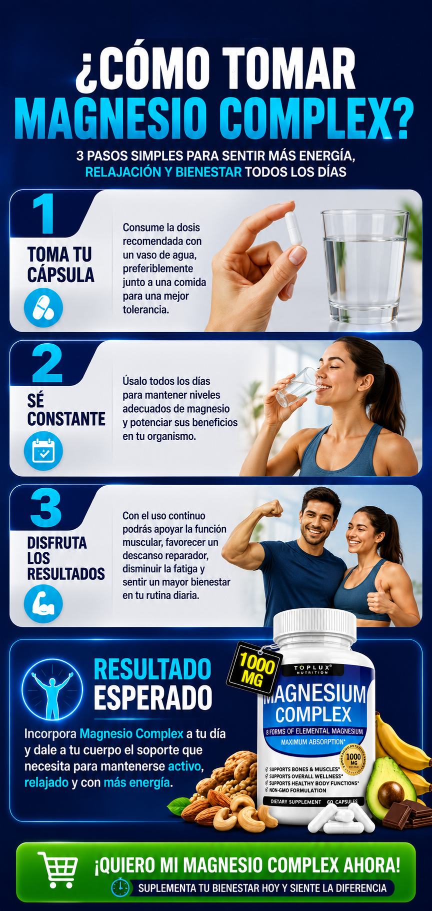 OFERTA LIMITADA - Magnesio Complex + ENVIO GRATIS 🚚 (Copia)