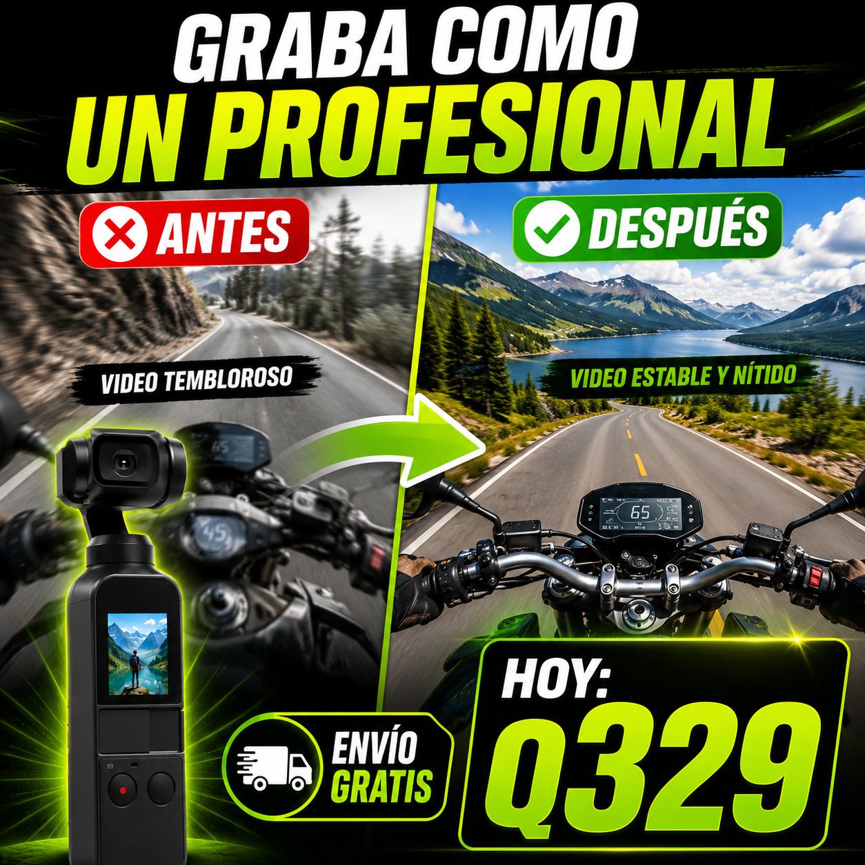 OFERTA LIMITADA - Camara de Bolsillo + ENVIO GRATIS 🚚