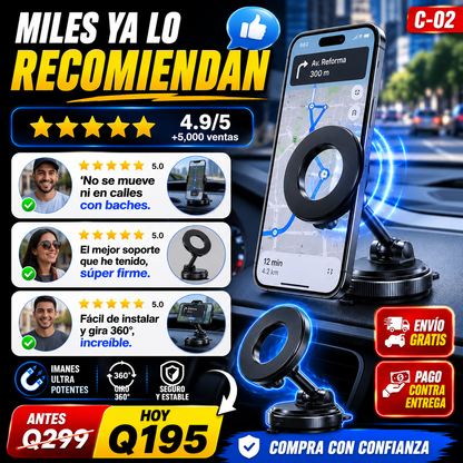 OFERTA LIMITADA - Soporte Magnetico para telefono + ENVIO GRATIS 🚚