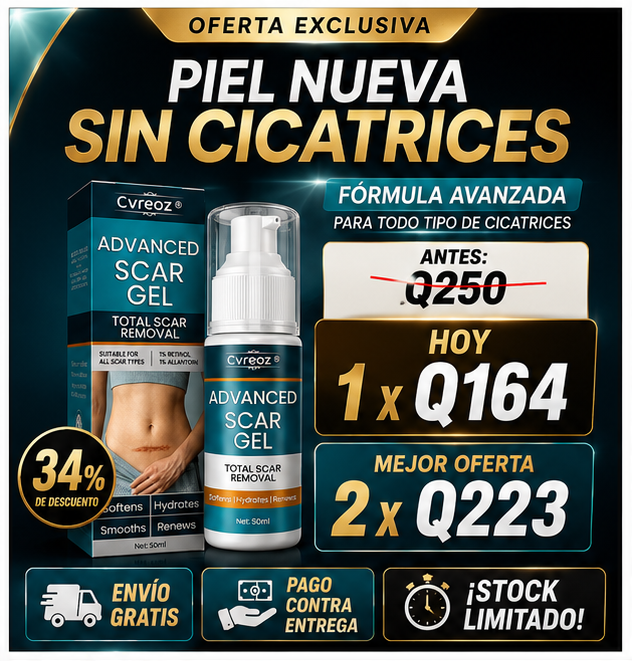 OFERTA 2x1 - Gel Anticicatrices Renueva tu Piel + ENVIO GRATIS 🚚