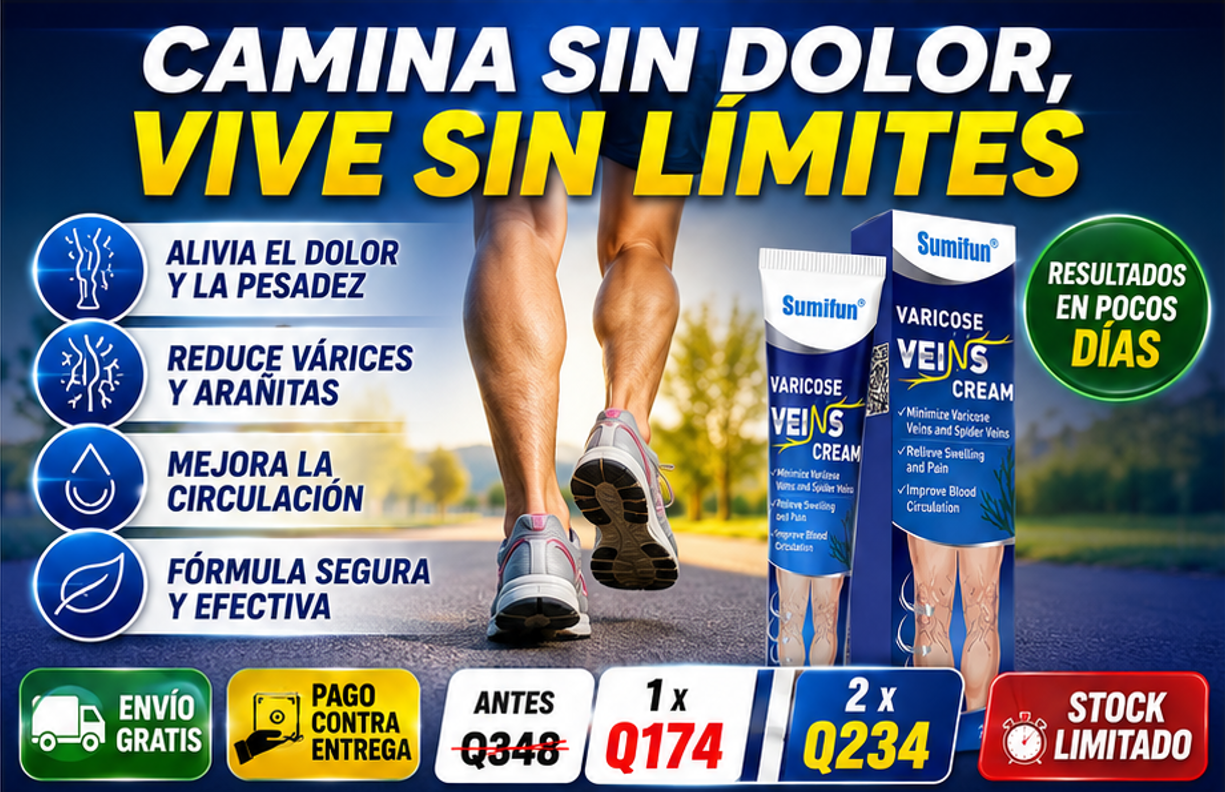 OFERTA IMPERDIBLE - Crema para Varices Piernas Lindas + ENVIO GRATIS 🚚