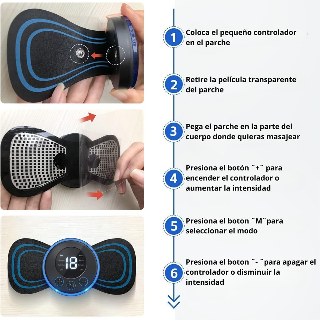 ¡¡¡ÚLTIMAS UNIDADES!!! - Mini Masajeador Estimulador Multifunción + ENVÍO GRATIS 🚚