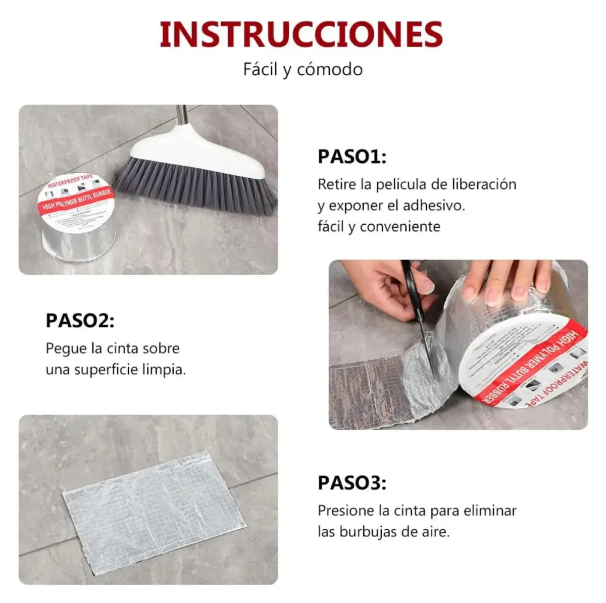 LLEVA 2 Y PAGAS 1 - Cinta  Impermeable - ENVIO GRATIS 🚚