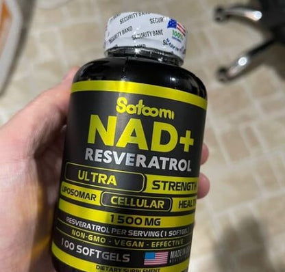 NAD + RESVERATROL - OFERTA LIMITADA CON ENVÍO GRATIS!