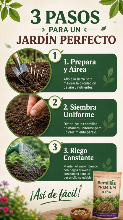 2x1 Semillas para tu Jardín - Transfórmalo desde hoy +Envío Gratis 🚚