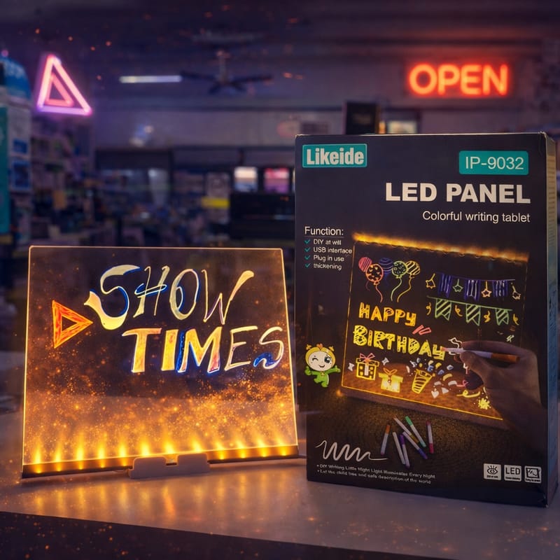 OFERTA ESPECIAL - Pizarra LED para dibujar y escribir + ENVÍO GRATIS 🚚