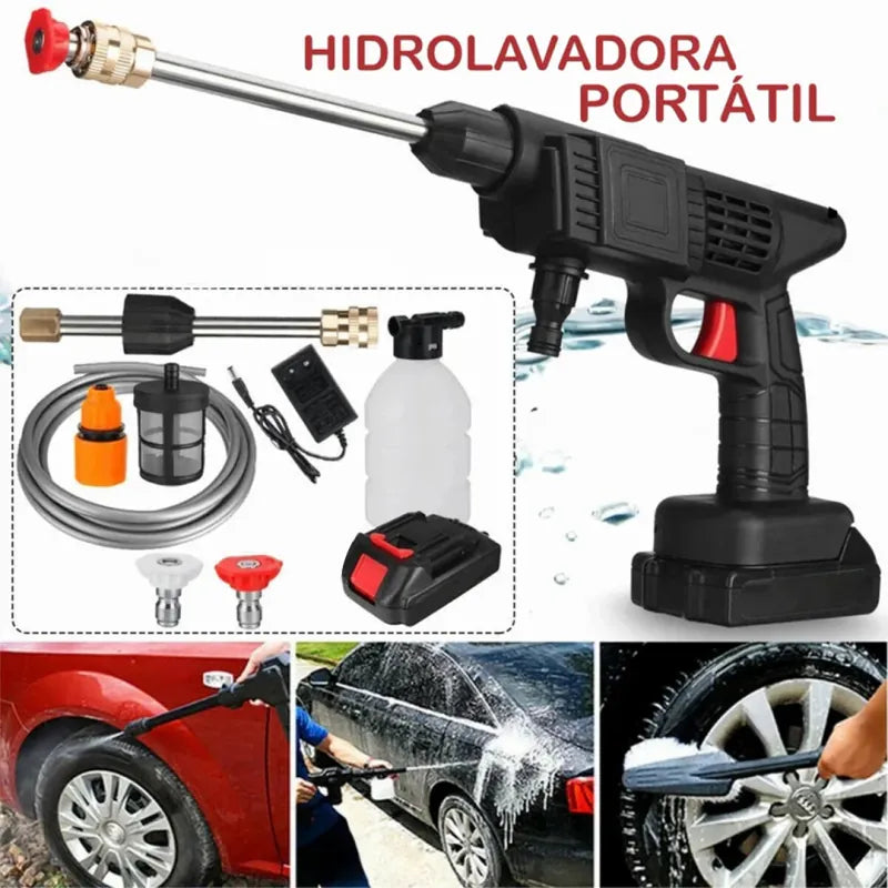 APROVECHA GRADIOSA OFERTA - Combo Hidrolavadora Inalámbrica y Aspiradora Portatil + ENVIO GRATIS 🚚