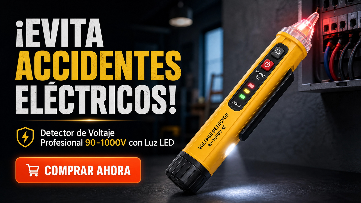 Tu Herramienta Ideal - Detector de Voltaje - ENVIO GRATIS 🚚