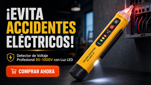 Tu Herramienta Ideal - Detector de Voltaje - ENVIO GRATIS 🚚
