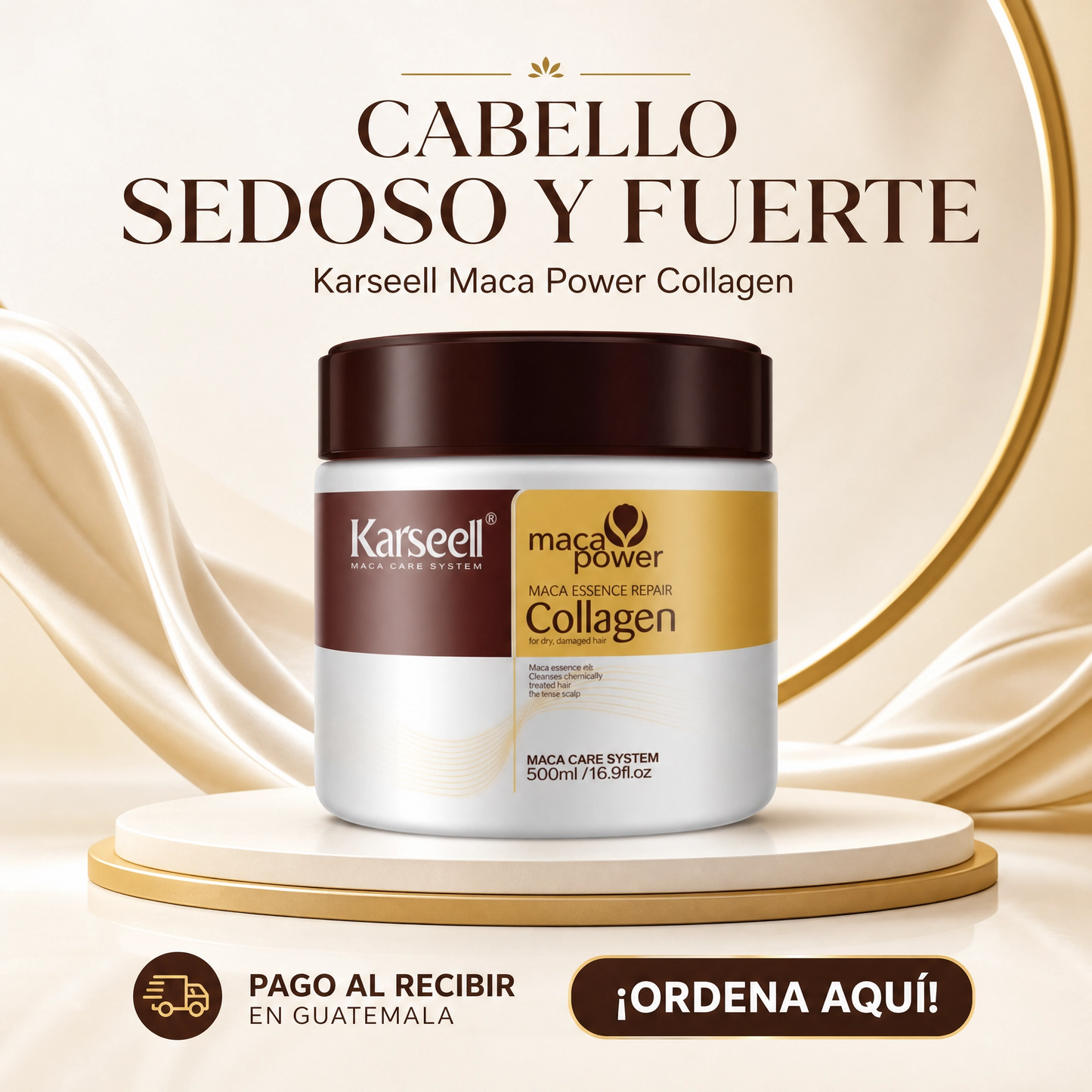 PROMOCIÓN ESPECIAL - Mascarilla Capilar Karseell®  + ENVIO GRATIS 🚚