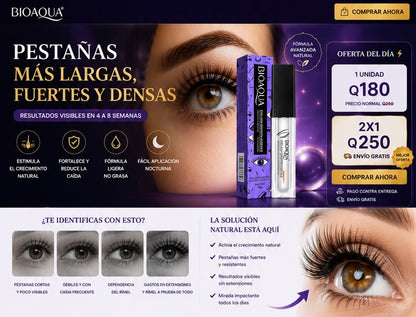 PROMOCION 2x1 Serum Alargador y Fortalecedor de Pestañas y Cejas + ENVIO GRATIS 🚚
