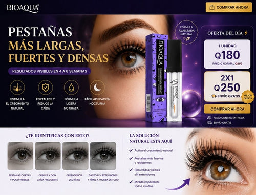 PROMOCION 2x1 Serum Alargador y Fortalecedor de Pestañas y Cejas + ENVIO GRATIS 🚚