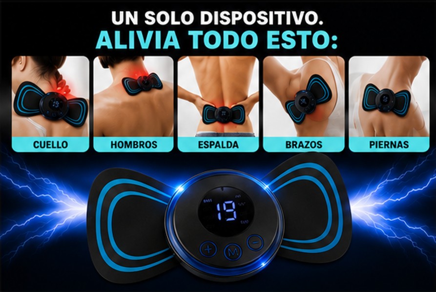 ¡¡¡ÚLTIMAS UNIDADES!!! - Mini Masajeador Estimulador Multifunción + ENVÍO GRATIS 🚚
