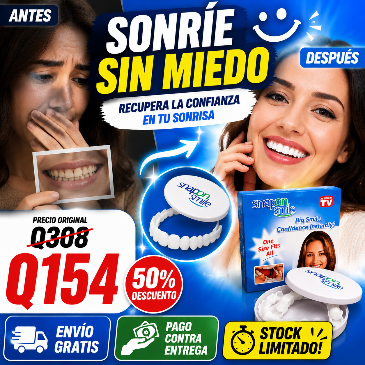 APROVECHA LA OFERTA - Carillas Dentales + ENVIO GRATIS 🚚