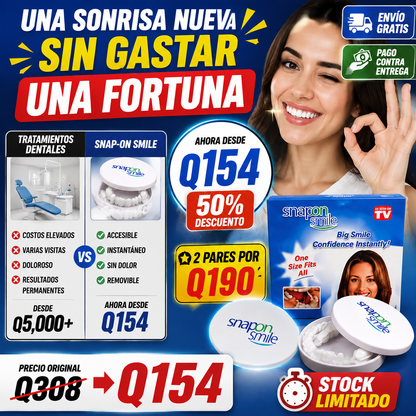 APROVECHA LA OFERTA - Carillas Dentales + ENVIO GRATIS 🚚
