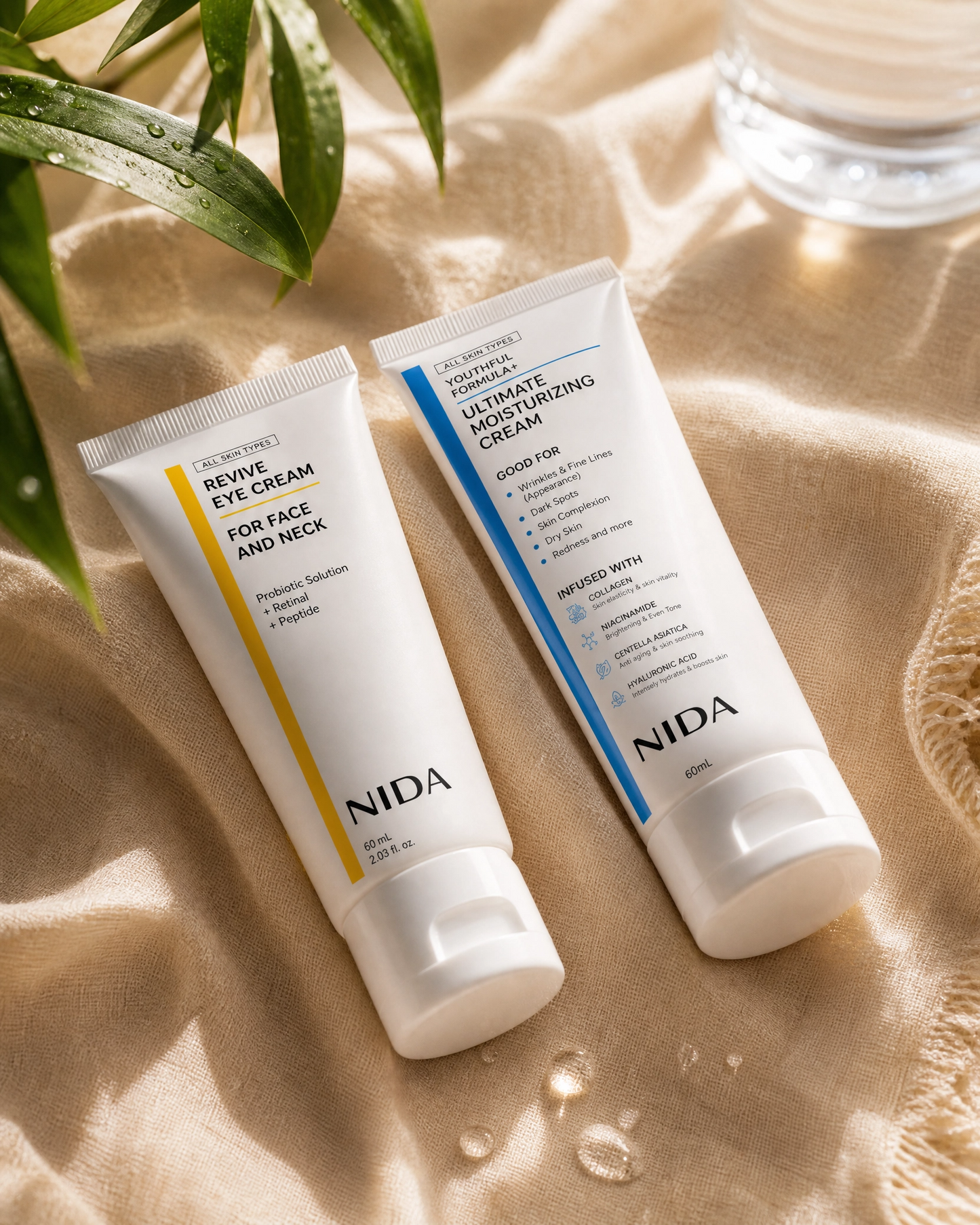 APROVECHA LA PROMOCION - Crema Coreana NIDA Duo - Piel Lisa y Suave + ENVIO GRATIS 🚚